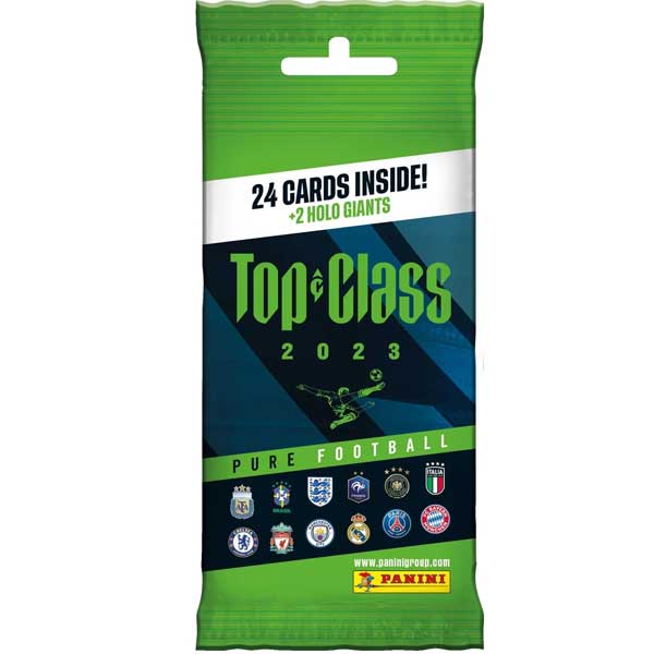 Futbalové karty Panini Top Class 2023 Fatpack