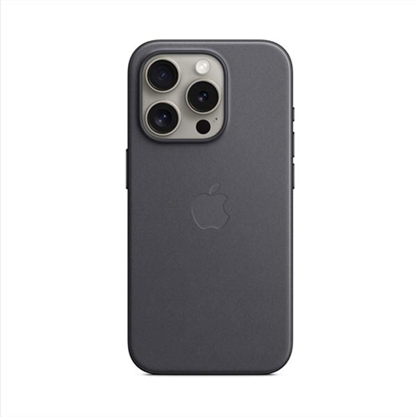 iPhone 15 Pro Max FineWoven Case with MagSafe - Black iPhone 15 Pro Max FineWoven Case with MagSafe - Black