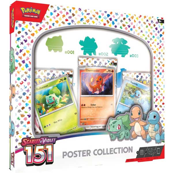 Kartová hra Pokémon TCG: Scarlet & Violet 151 Poster Collection Kartová hra Pokémon TCG: Scarlet & Violet 151 Poster Collection