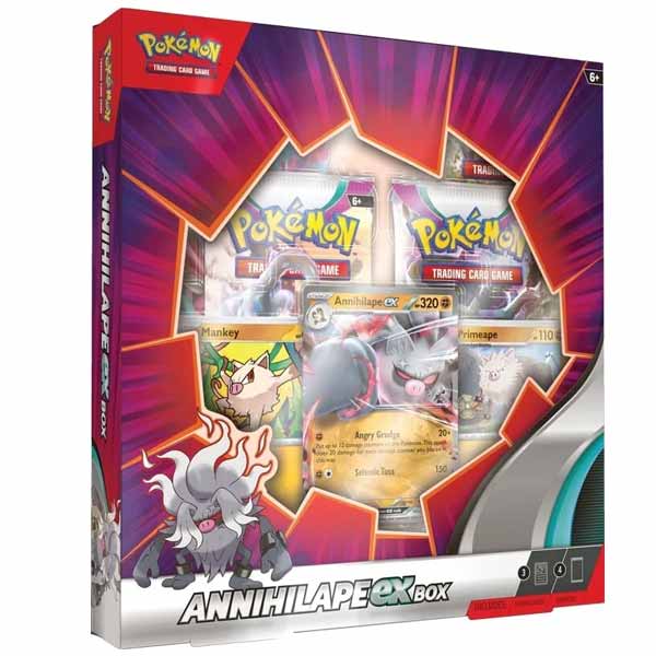 PKM Annihilape Ex Box (Pokémon) - OPENBOX (Rozbalené zboží s plnou zárukou)