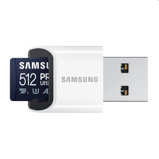 Samsung PRO Ultimate Micro SDXC 512GB + USB adaptér