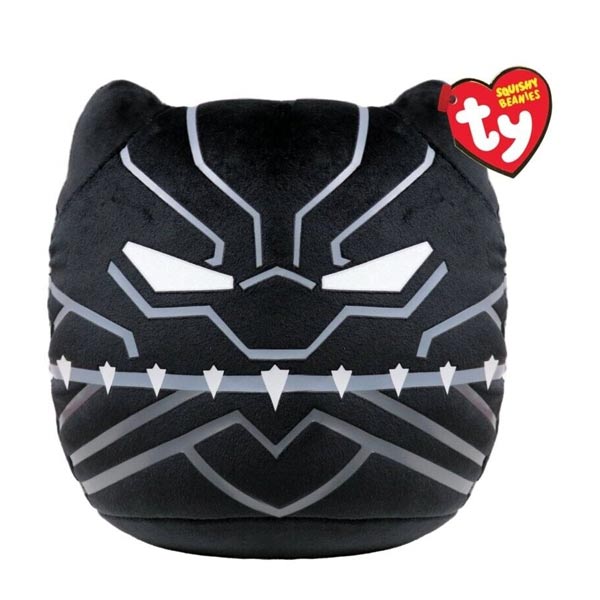 TY Squishy BLACK PANTHER Marvel, 22 cm