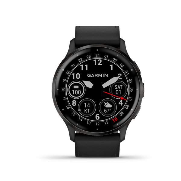 GARMIN VENU 3, Black/Slate, Leather GARMIN VENU 3, Black/Slate, Leather