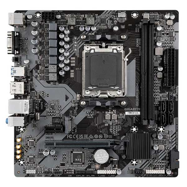 Gigabyte B650M S2H, AMD B650, AM5, 2xDDR5, mATX