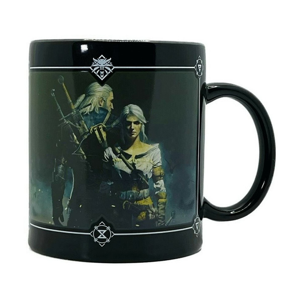 Good Loot Hrnek Geralt & Ciri (Zaklínač 3) 480 ml