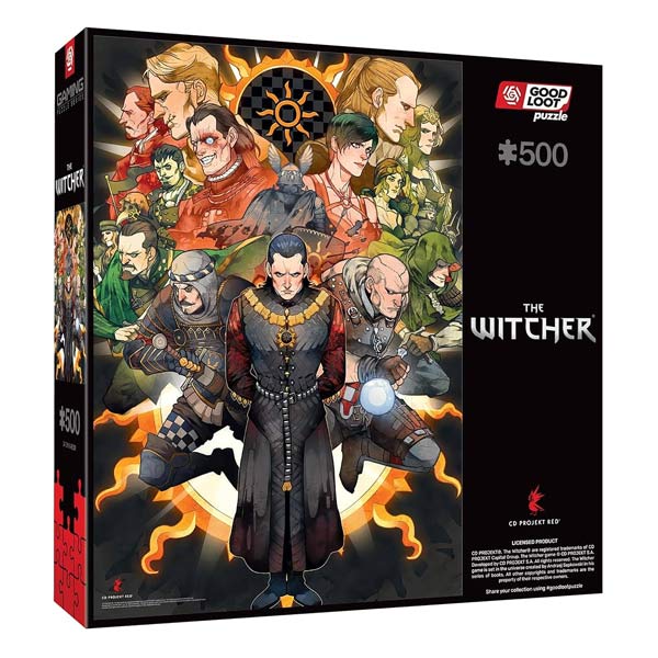 Good Loot Puzzle The Witcher Nilfgaard 500