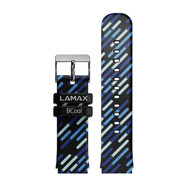Lamax BCool řemínek černý s pruhy Lamax BCool řemínek černý s pruhy