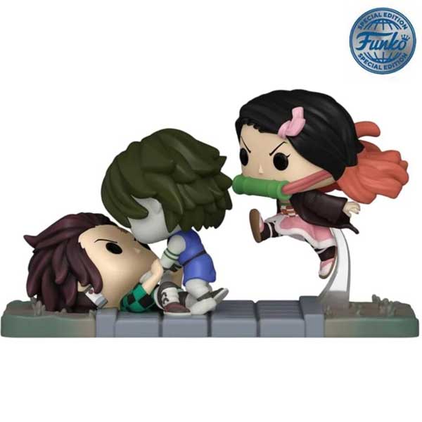 POP! Animation: Tanjiro a Nezuko vs Temple Demon (Demon Slayer) Special Edition