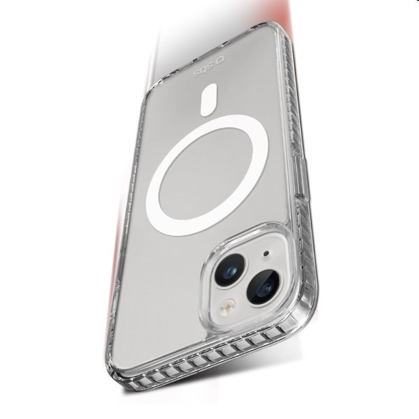 SBS Pouzdro Extreme 3 Mag pro Apple iPhone 15 Plus, transparentní