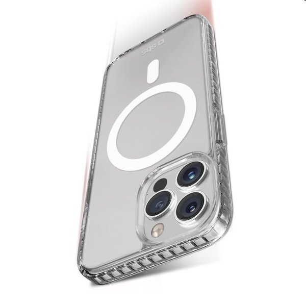 SBS Pouzdro Extreme 3 Mag pro Apple iPhone 15 Pro Max, transparentní