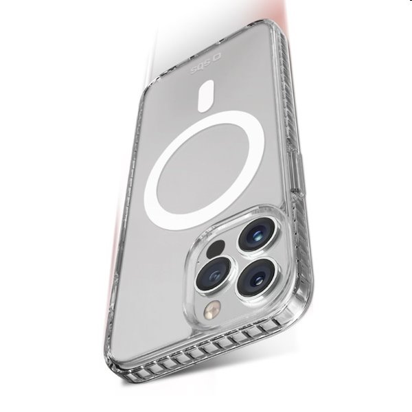 SBS Pouzdro Extreme 3 Mag pro Apple iPhone 15 Pro, transparentní SBS Pouzdro Extreme 3 Mag pro Apple iPhone 15 Pro, transparentní