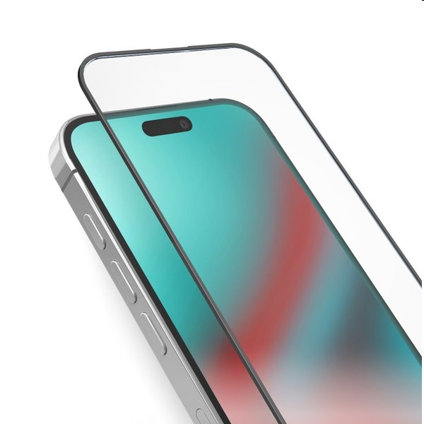 Tvrzené sklo SBS Full Glass pro Apple iPhone 15, černé