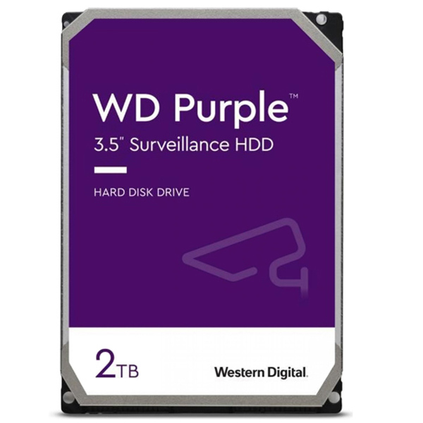 WD PURPLE HDD 2 TB SATA