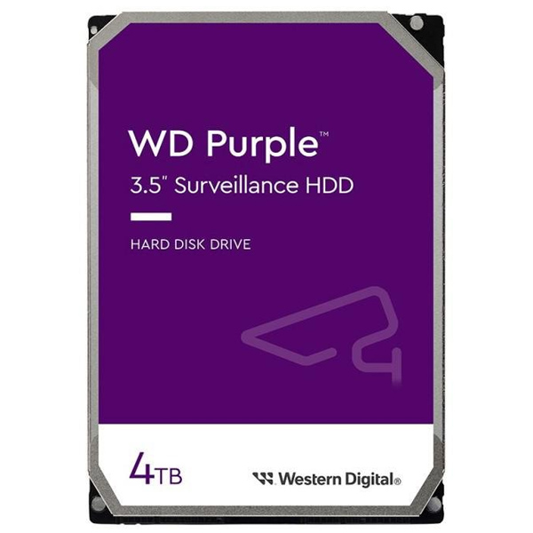 WD Purple NVR HDD 4 TB SATA