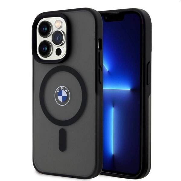 BMW IML Signature MagSafe kryt pro Apple iPhone 15 Pro Max, černý BMW IML Signature MagSafe kryt pro Apple iPhone 15 Pro Max, černý