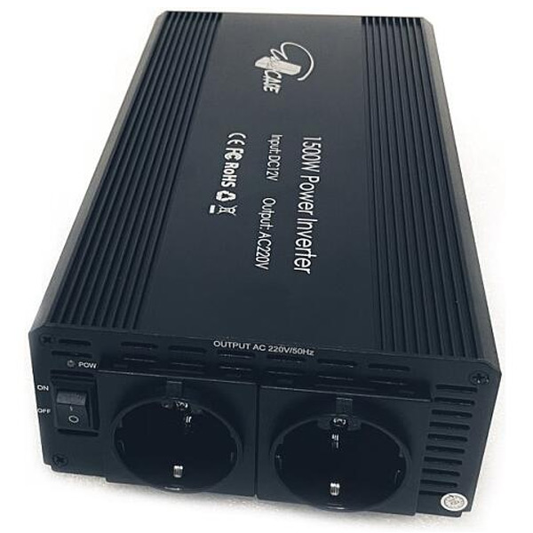 EUROCASE měnič napětí DC/AC 12V/230V, 1500W (MT-MX1500) EUROCASE měnič napětí DC/AC 12V/230V, 1500W (MT-MX1500)
