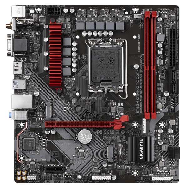 Gigabyte B760M GAMING AX DDR4 , Intel B760, LGA1700, 4xDDR4, mATX