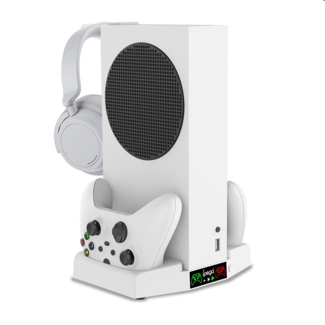 iPega Xbox Series S, Wireless controller, Wireless headset dock, white - OPENBOX (Rozbalené zboží s plnou zárukou)
