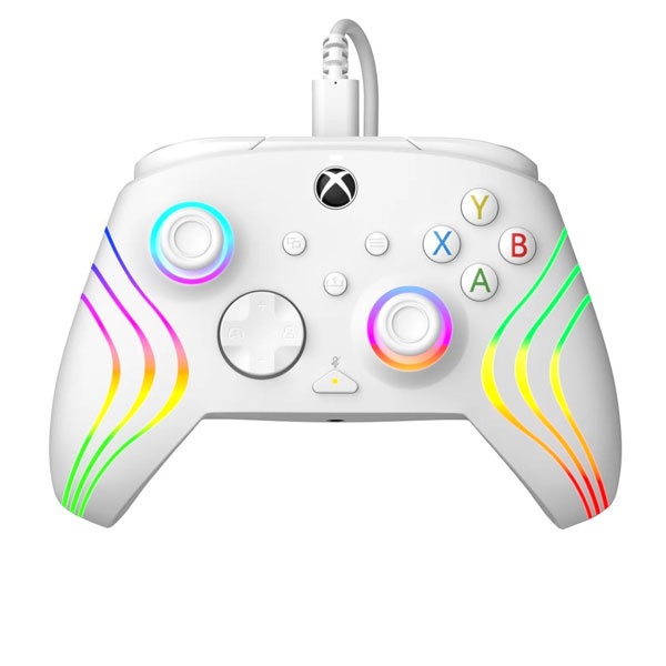 Kabelový ovladač PDP pro Xbox Series, Afterglow WAVE white