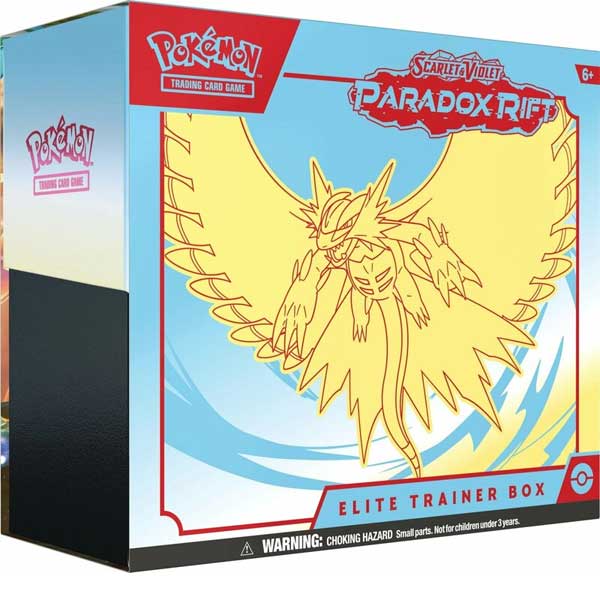 Kartová hra TCG: Scarlet & Violet Paradox Rift Elite Trainer Box Roaring Moon (Pokémon)