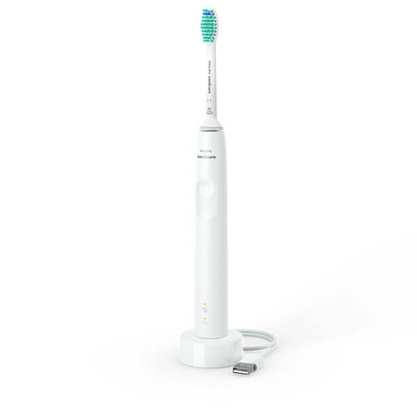 Philips Sonicare 3100 Series, HX3671/13, sonický elektrický zubní kartáček, bílý