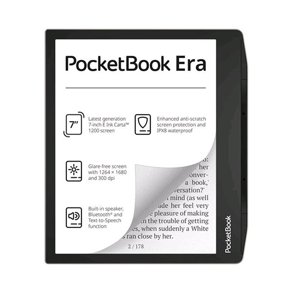 Pocketbook 700 ERA, 16GB, Stardust Silver, stříbrný