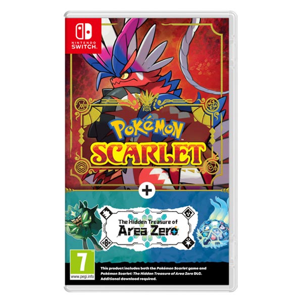 Pokémon Scarlet + Area Zero DLC NSW