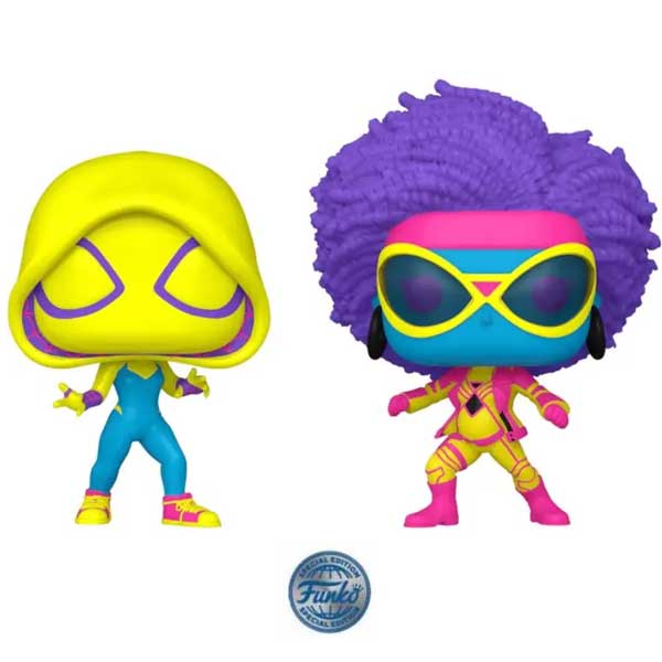 POP! 2 Pack Spider Gwen & Spider Woman (Marvel) Special Edition (Blacklight) POP! 2 Pack Spider Gwen & Spider Woman (Marvel) Special Edition (Blacklight)