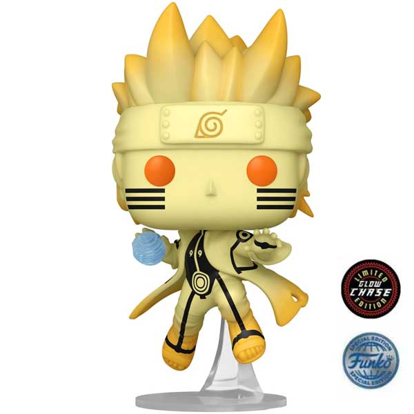 POP! Animation: Naruto Uzumaki Kurama Link Mode (Naruto) Special Editon CHASE (Glows in The Dark)