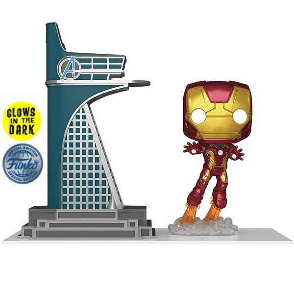 POP! The Infinity Saga: Avengers Tower & Iron Man Special Edition (Glows in the Dark)