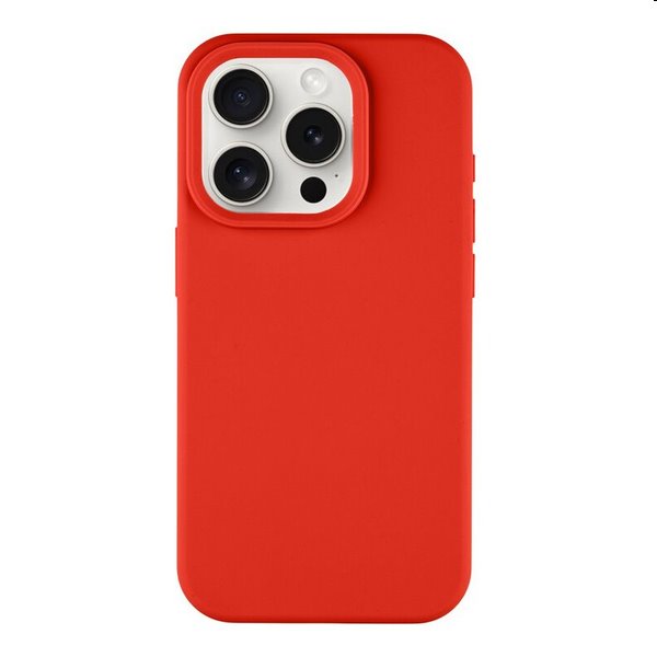 Pouzdro Tactical Velvet Smoothie pro Apple iPhone 15 Pro, červené Pouzdro Tactical Velvet Smoothie pro Apple iPhone 15 Pro, červené