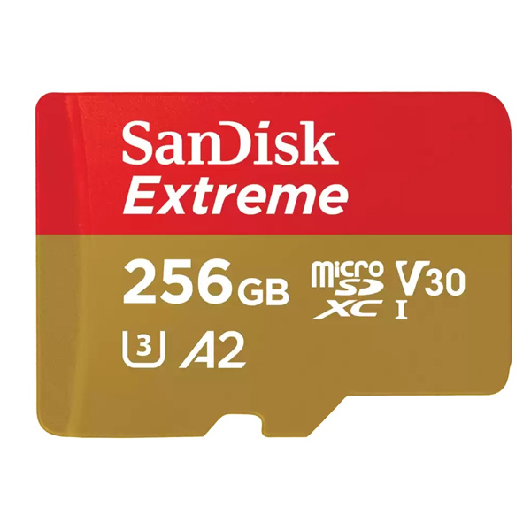 SanDisk Extreme Pro microSDXC 256 GB A2 Class 30 UHS-II V30, 200/140MBps SanDisk Extreme Pro microSDXC 256 GB A2 Class 30 UHS-II V30, 200/140MBps