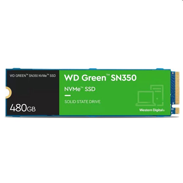 WD Green SN350 SSD 250GB M.2 NVMe Gen3 2400/1500 MBps