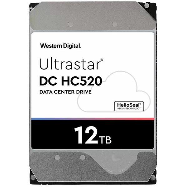 WD Ultrastar DC HC520 12 TB SATA ISE