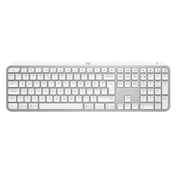 Logitech MX Keys S - bezdrátová podsvícená klávesnice - US - světle šedá