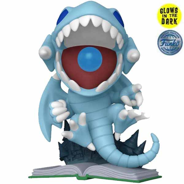 POP! Animation: Blue Eyes Toon Dragon (Yu Gi Oh) Special Edition (Glows in The Dark) 15 cm