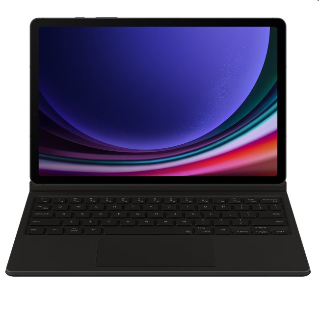 Pouzdro Book Cover s klávesnici a touchpadom pro Samsung Galaxy Tab S9 | S9 FE, black Pouzdro Book Cover s klávesnici a touchpadom pro Samsung Galaxy Tab S9 | S9 FE, black