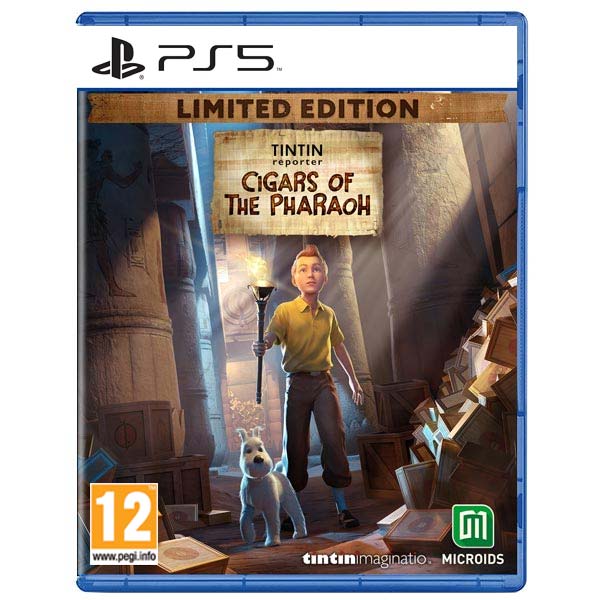 Tintin Reporter: Cigars of the Pharaoh CZ (Limited Edition) [PS5] - BAZAR (použité zboží)