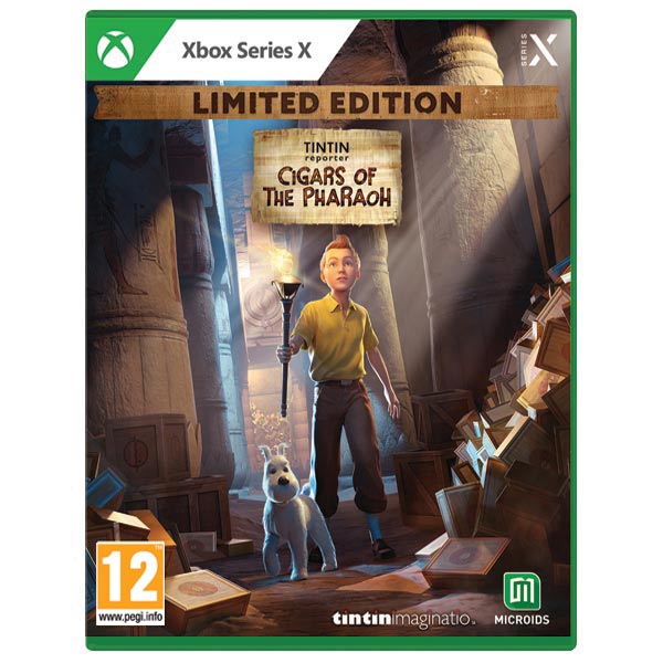 Tintin Reporter: Cigars of the Pharaoh CZ (Limited Edition) XBOX Series X
