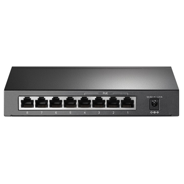 tp-link TL-SF1008P, 8 port mini Desktop Switch, 8x 10/100M RJ45 ports, 4x PoE, steel case tp-link TL-SF1008P, 8 port mini Desktop Switch, 8x 10/100M RJ45 ports, 4x PoE, steel case