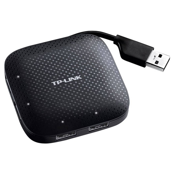 TP-Link UH400, USB 3.0, 4 portový Hub, 4x USB 3.0, bez napájecího adaptéru