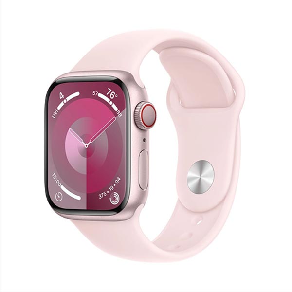 Apple Watch Series 9 GPS + Cellular 41mm, růžové, Třída A – použité, záruka 12 měsíců Apple Watch Series 9 GPS + Cellular 41mm, růžové, Třída A – použité, záruka 12 měsíců