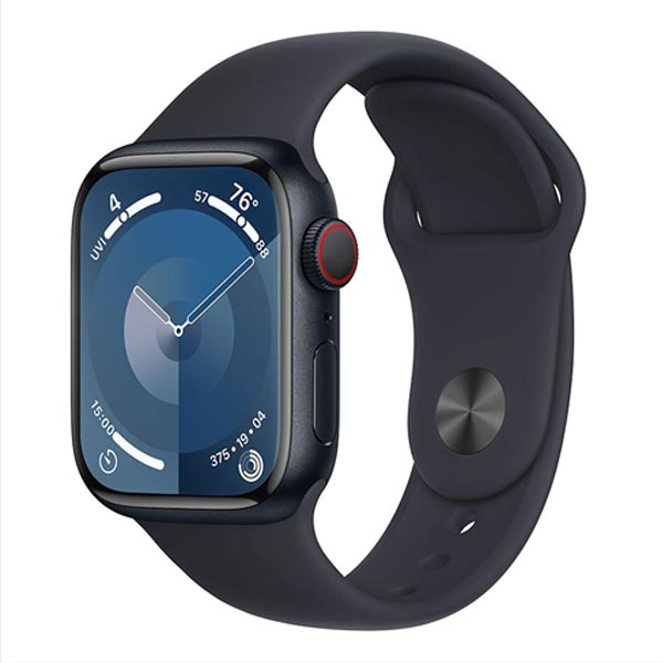 Apple Watch Series 9 GPS, 45mm, midnight, Třída C - použito, záruka 12 měsíců