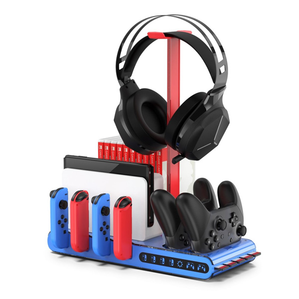Multifunkční stojan pro konzoli Nintendo Switch DLX2+LED Multifunkční stojan pro konzoli Nintendo Switch DLX2+LED