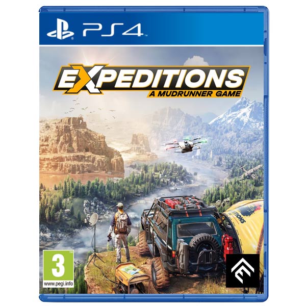 Expeditions: A MudRunner Game [PS4] - BAZAR (použité zboží)