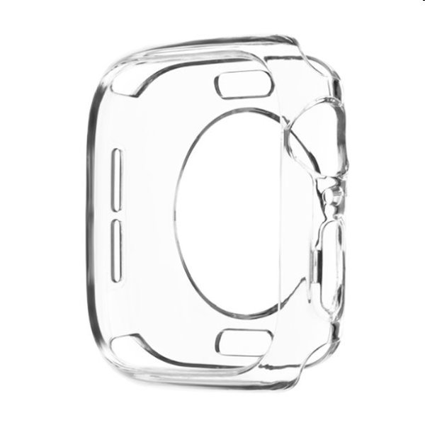 FIXED TPU gelové pouzdro pro Apple Watch Series 9 41mm, transparentní