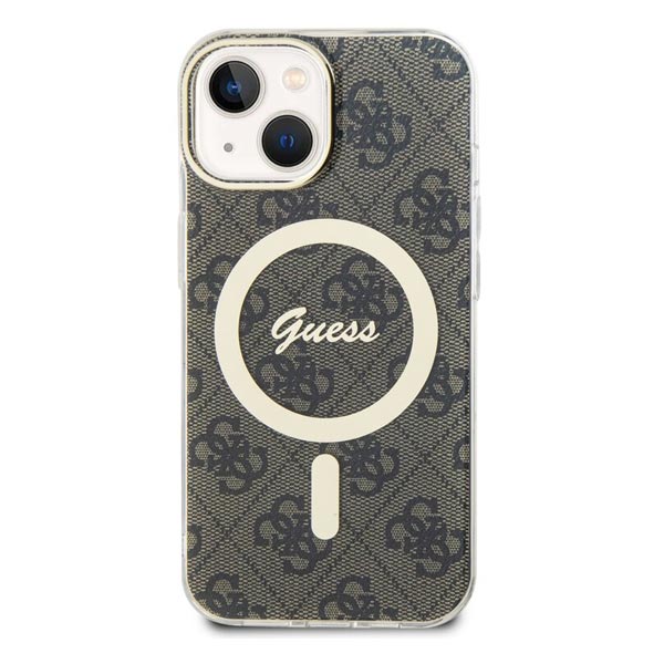 Guess IML 4G MagSafe Zadní Kryt pro iPhone 15 , black