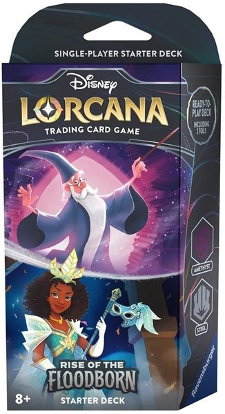 Kartová hra Disney Lorcana Rise of the Floodborn Starter Deck Merlin & Tiana