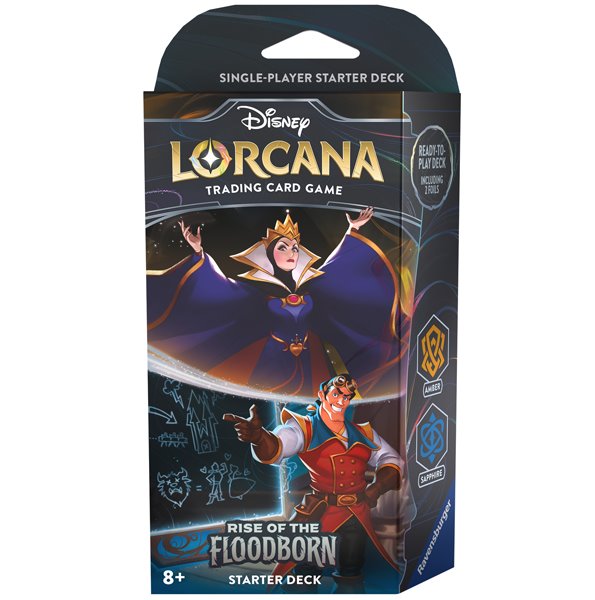 Kartová hra Disney Lorcana Rise of the Floodborn Starter Deck The Queen & Gaston Kartová hra Disney Lorcana Rise of the Floodborn Starter Deck The Queen & Gaston