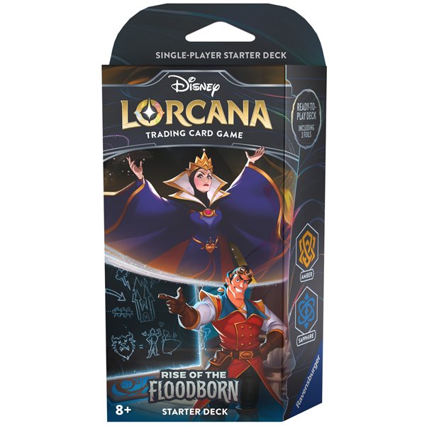 Kartová hra Disney Lorcana Rise of the Floodborn Starter Deck The Queen & Gaston